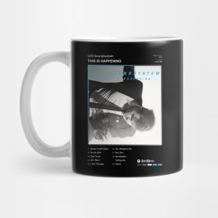 LCD Soundsystem - This Is Happening Tracklist Album Mug